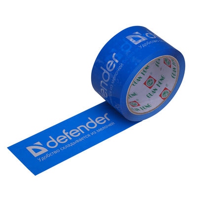 China 72mm Colored Printed Packaging Tape , Sensitive BOPP Self Adhesive Tape supplier