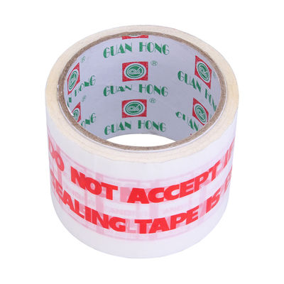 China Stable Water Proof Printed Packing Tape Non - Toxic For Gift Wrapping supplier