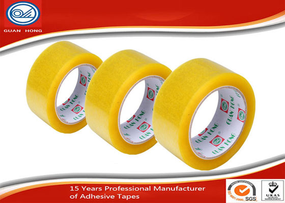 China Water proof Pressure Sensitive Acrylic Adhesive Bopp Packaging Tape Single Side supplier