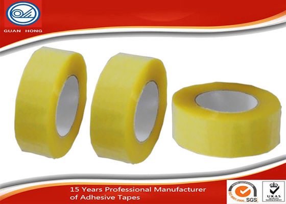 China BOPP Acrylic 2 &quot; Strong Stickness Carton Sealing Tape Yellowish supplier