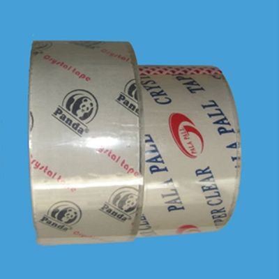 China BOPP film goods strapping high adhesive branded packaging tape of Acrylic Glue supplier
