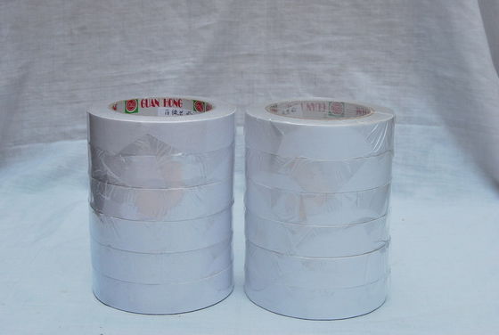 China Easy tear paper super sticky Double sided tissue tape , office 2 sided tapes supplier