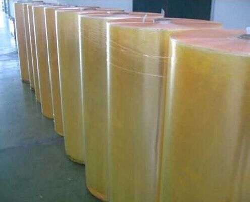 China industrial Transparent clear BOPP Jumbo Roll , parcel water based tape supplier