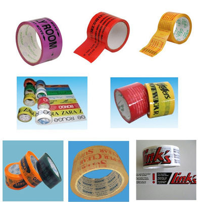 China Custom Logo Printed BOPP Packaging Tape Waterproof  For Cartons Sealing supplier