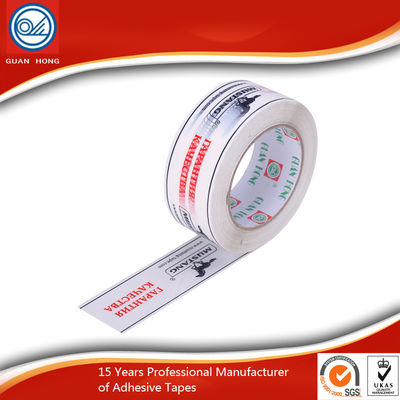 China Customized Fragile BOPP Packaging Tape Sticky Pressure Sensitive supplier