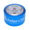 Blue Printed Packaging Tape Water Activated Durable Viscosity 48mic supplier