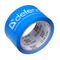 Blue Printed Packaging Tape Water Activated Durable Viscosity 48mic supplier